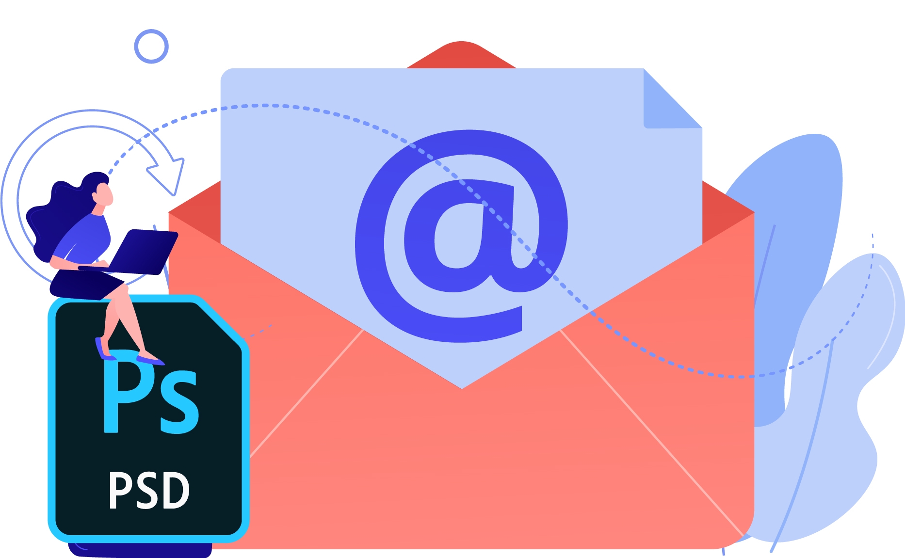 PSD to email Development