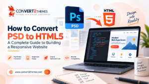 How to Convert PSD to HTML5: A Complete Guide to Building a Responsive Website