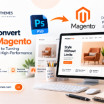 PSD to Magento conversion from custom design to ecommerce store
